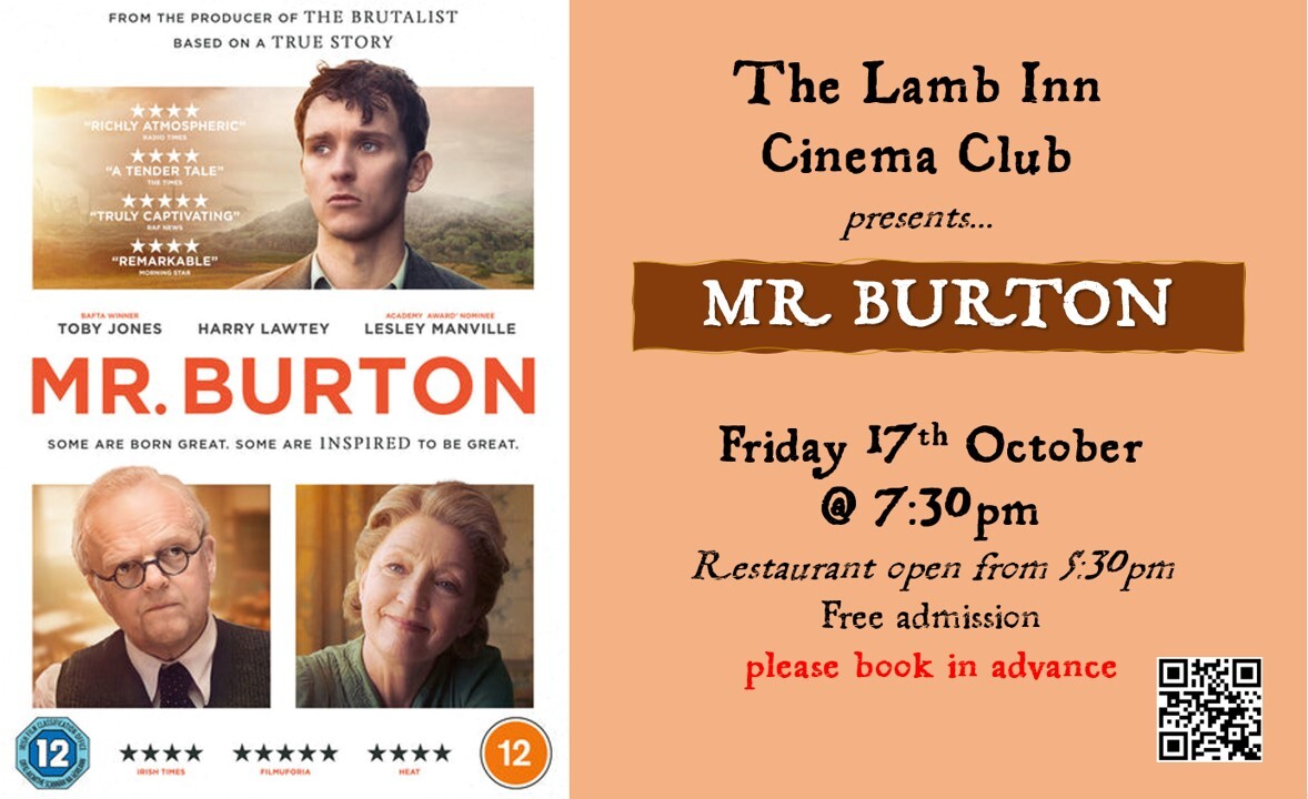 CINEMA CLUB MR BURTON LAMB INN SANDFORD EXETER CREDITON