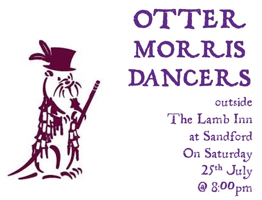 morris dancing ottere lamb inn sandford crediton exeter