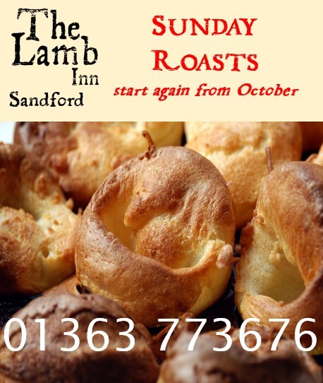Sunday Lunch Crediton lamb inn sandford exeter devon roast