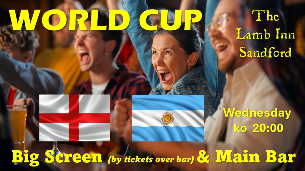 world cup fifa footabll lamb inn sandford crediton exeter