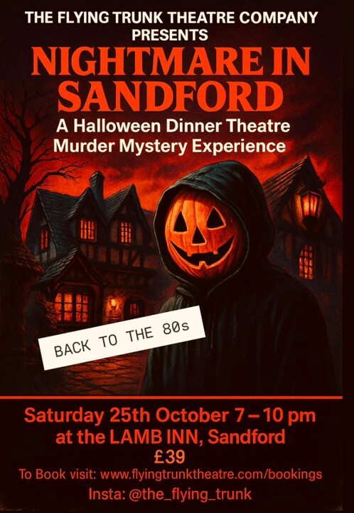 Halloween Murder Mystery r LAMB INN SANDFORD EXETER CREDITON