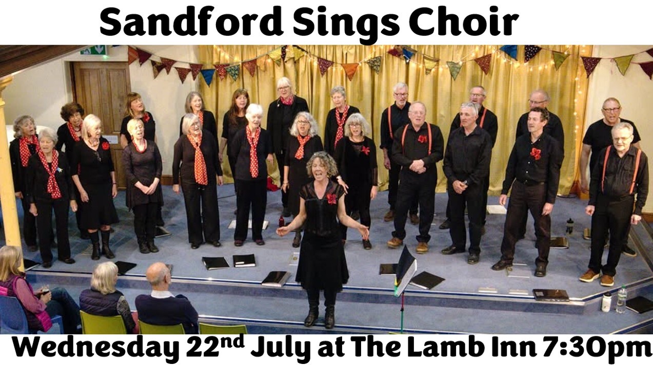 Sandford Sings Choi live music lamb inn crediton exeter